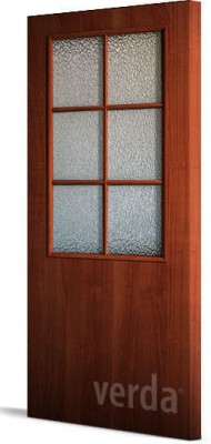 Дверное полотно усиленное ПВХ стекло «Бали»